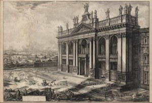 Giovanni Battista Piranesi Veduta della Facciata della Basilica di S. Giovanni Laterano
