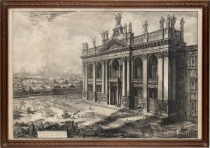 Giovanni Battista Piranesi Veduta della Facciata della Basilica di S. Giovanni Laterano