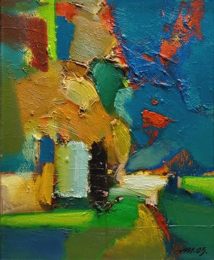 Anatoliy Marchuk (ur. 1956), Stylizowany bukiet, 2005