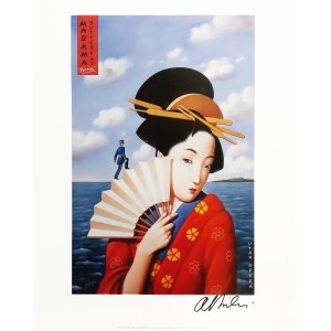 Rafał Olbiński (ur. 1943), Madame Butterfly (sygn. przez autora)