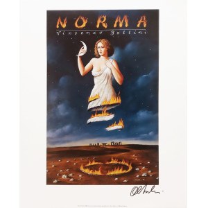 Rafał Olbiński (b. 1943), Norma (signed by the author)