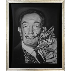 Marcus Von May (b. 1971), Portrait of Salvador Dalí