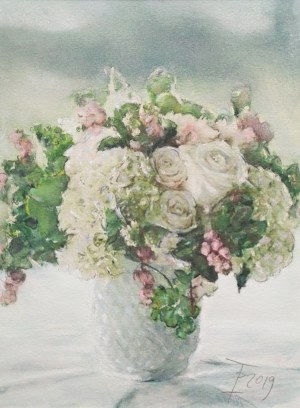 Ida Perens, Pastelowo, 2019