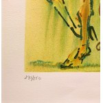 Salvador Dalí (1904 - 1989), Le Chevalier Romain (The Roman Chevalier), from the Dalinean Horses series.