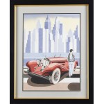 Tomasz Kostecki (b. 1964), Woman and Mercedes, 2020