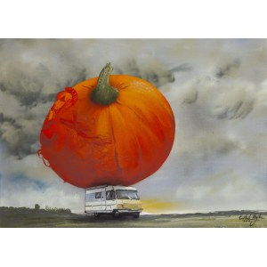 Taki Myk (b. 1981), Pumpkin, 2024