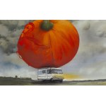 Taki Myk (b. 1981), Pumpkin, 2024