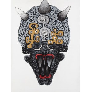 Blue Does Dash (né en 1985), Skull #6, 2013