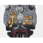 Blue Does Dash (né en 1985), Skull #6, 2013