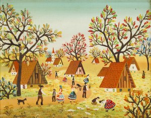 Anton Kowalski (ur. 1926, Sopron), Widok na wieś