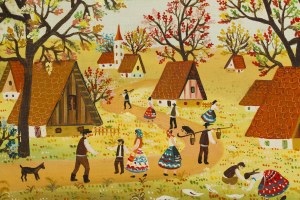 Anton Kowalski (ur. 1926, Sopron), Widok na wieś