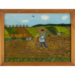L. Gliniecka, Sowing, 1976