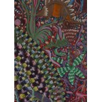 Ludwik Holesz (1921 Szeroka - 1999 ), Paesaggio fantastico, 1985