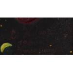 Ludwik Holesz (1921 Szeroka - 1999 ), Paesaggio cosmico, 1980