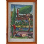 Paweł Wróbel (1913 Katowice-Szopienice - 1984 ), Arbeiter, 1975