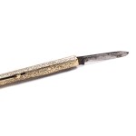 Writing utensil with pocket knife 19th/20th century.