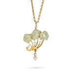 Art Nouveau pendant early 20th century.