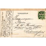 1910 Budapest, Budapesti tűzoltóság mászóháza, tűzoltók (ragasztónyom / glue marks)