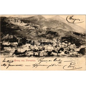 1900 Nevesinje, general view (Rb)