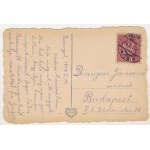 1917 Przemysl, Ul. Franciszkanska i Kazimierzowska / Franziskaner- u. Kasimir-Gasse / street view, fashion store...