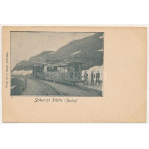 Schynige Platte, Bahn / mountain rack railway, locomotive, train (tears)