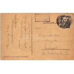 1921 Tábori doktor. A KEG Cserkészcsapatok II. kiadása / Hungarian boy scout art postcard, camp doctor s: Velősy B. (EK...
