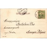 1902 Petőfi Dalai: A Faluban utczahosszat... Serie 826. / Hungarian folklore