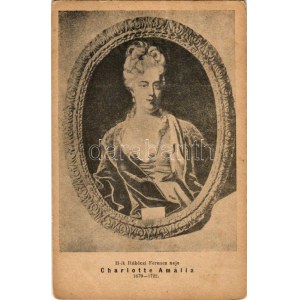 II. Rákóczi Ferenc neje, Charlotte Amália / Wife of Francis II Rákóczi (EK)