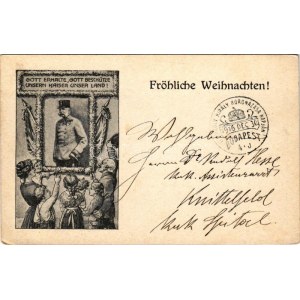 1916 Gott erhalte, Gott beschütze Unsern Kaiser, unser Land! Fröhliche Weihnachten! V. Reform ...