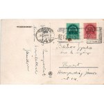 1942 Húsvéti üdvözlet. Magyar művészlap. Rigler József Ede R.J.E. 312. / Hungarian Easter greeting art postcard ...