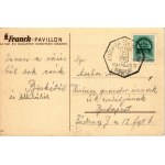 1941 Budapest Nemzetközi Vásár, Franck Pavillon, kávé reklám. Klösz kiadása / Hungarian coffee advertisement s...