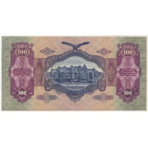 1930. 100P E 634 098869 T:UNC / Hungary 1930. 100 Pengő E 634 098869 C:UNC Adamo P17, Krause P...