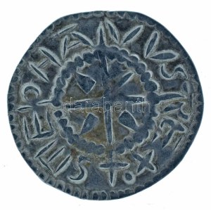 0997-1038. Denár Ag I. István (0,62g) T:AU patina Hungary 997-1038. Denar Ag Stephen I (0,62g) C:AU patina Huszár...