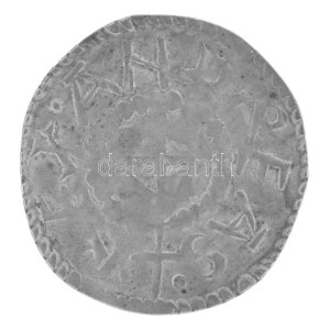 1047-1060. Denár Ag I. András (0,57g) T:VF Hungary 1047-1060. Denar Ag Andreas I (0,57g) C:VF Huszár: 8., Unger I....