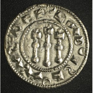 1077-1095. Denár Ag I. László (0,81g) T:AU Hungary 1077-1095. Denar Ag Ladislaus I (0,81g) C:AU Huszár: 27....