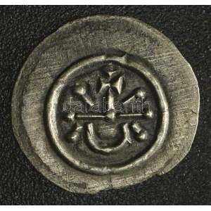 1141-1162. Denár Ag II. Géza (0,26g) T:AU,XF patina, kis kitörés Hungary 1141-1162. Denar Ag Geza II (0,26g) C:AU...