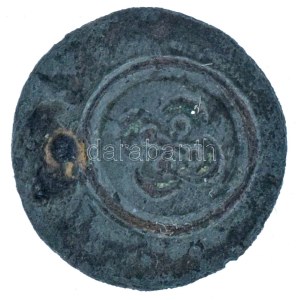 1162-1163. Denár Ag II. László (0,15g) T:VF patina Hungary 1162-1163. Denar Ag Ladislaus II (0,15g) C...