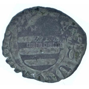 1453-1457. Denár Ag V. László (0,27g) T:VF patina Hungary 1453-1457. Denar Ag Ladislaus V (0,27g) C...