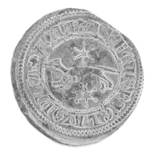 1260-1269. Szlavón Denár Ag Béla herceg és Németújvári Henrik (1,06g) T:XF / Hungary 1260-1269. Slavonian Denar Ag ...