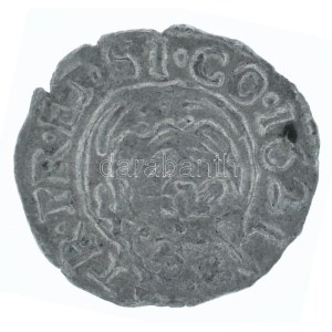 1621K-B Erdélyi Fejedelemség Denár Ag Bethlen Gábor (0,43g) T:XF Principality of Transylvania 1621K-B Denar Ag ...