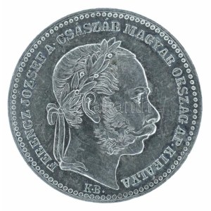 1869KB 20kr Ag Magyar Királyi Váltó Pénz kapszulában T:AU patina Hungary 1869KB 20 Krajczár Ag ...