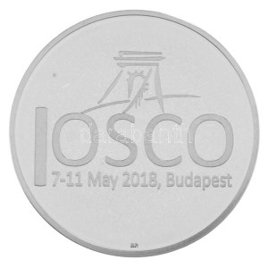 2018. Magyar Nemzeti Bank / IOSCO fém emlékérem kapszulában, eredeti tokban (42,5mm) T:UNC Hungary 2018. ...
