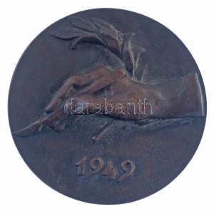 Csúcs Ferenc (1905-1999) 1949. Dr. Szabolcs Zoltán / 1949 kétoldalas öntött bronz plakett...