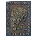 Csúcs Ferenc (1905-1999) 1955. "Dr. Shoepf Merei Ágost - gyermekorvos 1805-1858" kétoldalas...