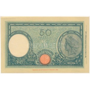 Olaszország 1943. 50L Q10 043058 T:XF Italy 1943. 50 Lire Q10 043058 C:XF Krause 64.