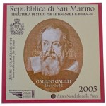 San Marino 2015. 2E Galileo Galilei karton dísztokban T:UNC San Marino 2015. 2 Euro Galileo Galilei...