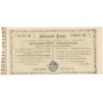 1878. Hódmezővásárhely "Jótékonyczélú Sorsjegy - A Hold-Mező...