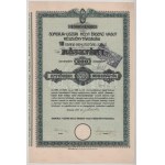 1917. Somorja "Somorja-Uszori Helyi Érdekű Vasút Részvénytársaság" 10db részvénye egyben, egyenként 200K...