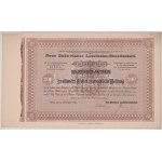 Ausztria / Bécs 1897. "Neue Bukowinaer Localbahn-Gesellschaft (Új Bukovinai Helyiérdekű Vasúttársaság)...