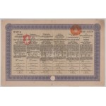 Ausztria / Szarajevó / Bécs 1914. "1914. évi öt százalékos bosnyák-hercegovinai országos vasúti kölcsön...